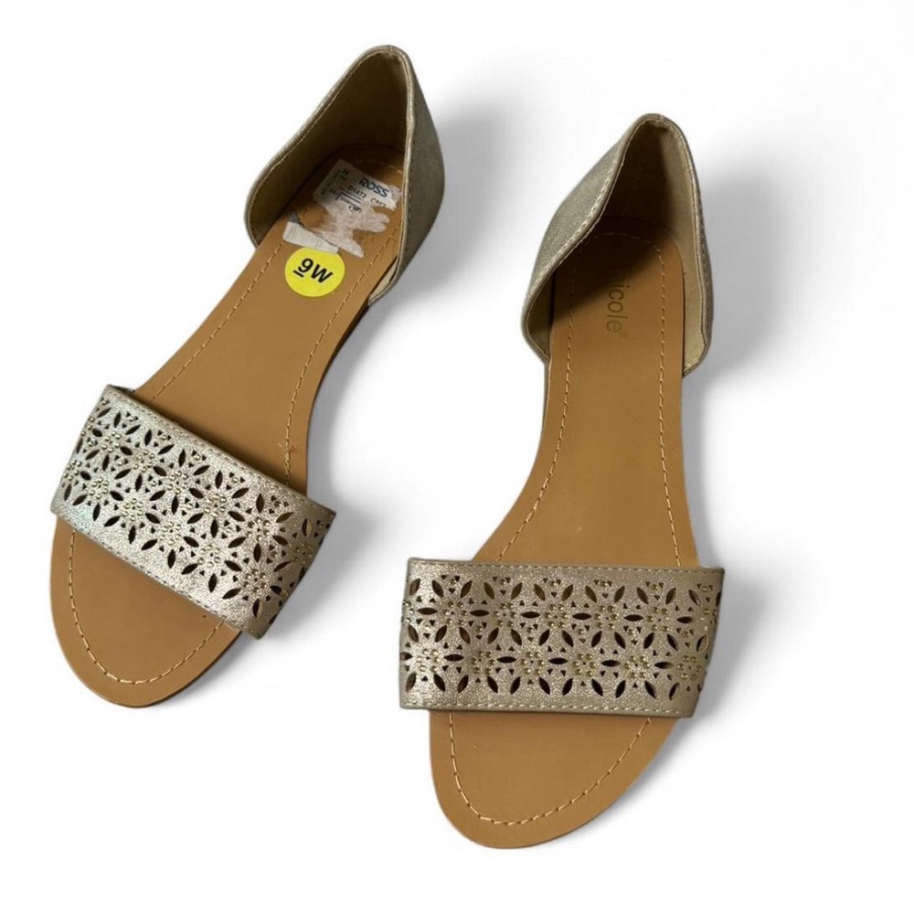 Gold Shimmer Women Sandals